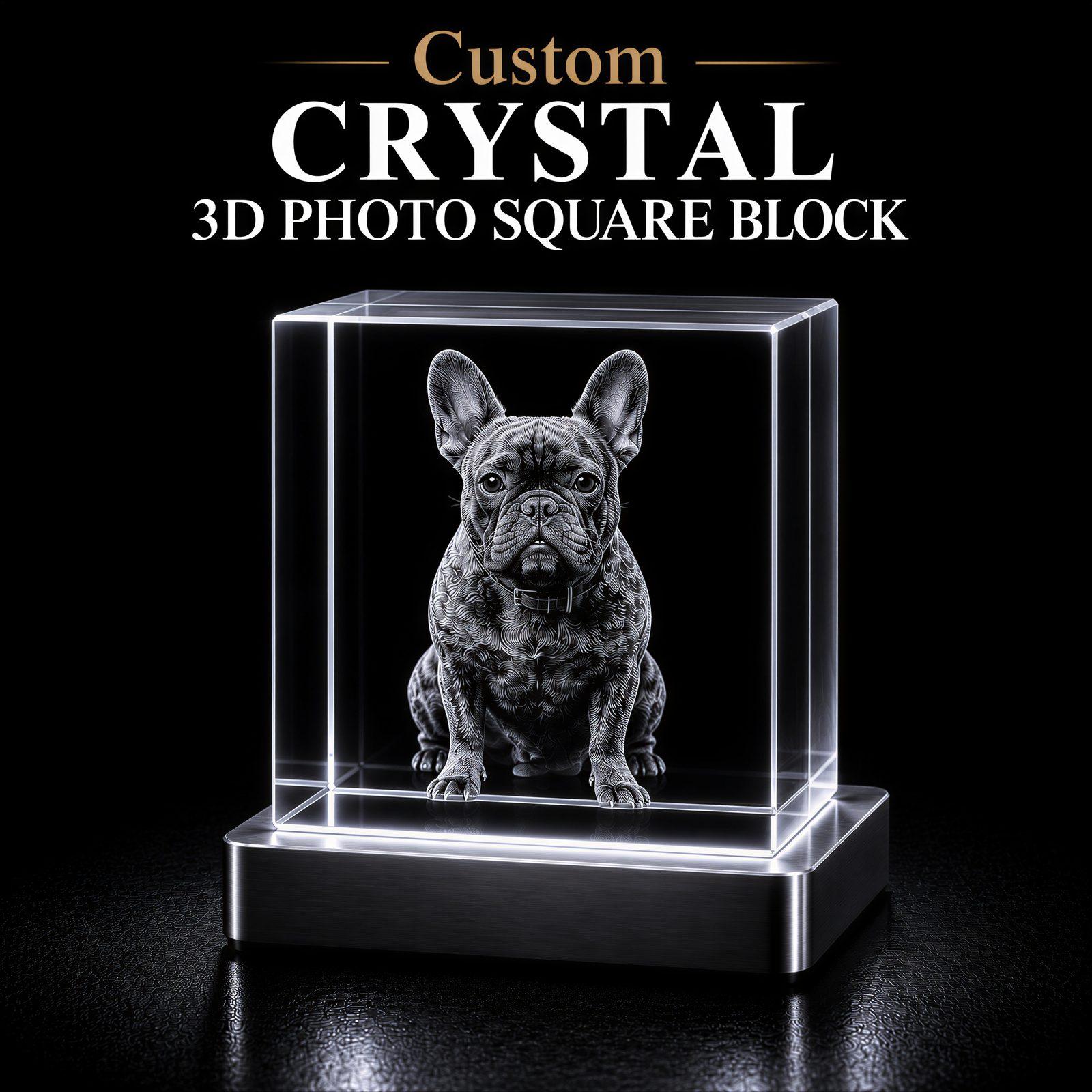 3D Square Block preview